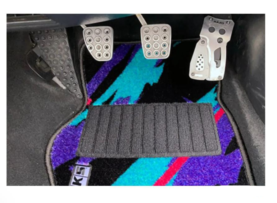 HKS Mitsubishi Evolution CT9A Non-MR 50th Anniversary Floor Mat Oil Color - Front Set RHD (53001-AM001)