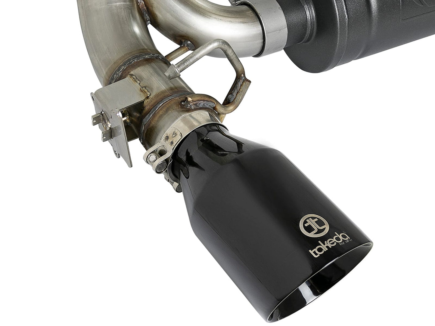 aFe Takeda 3in 304 SS Cat-Back Exhaust System w/ Black Tips 16-18 Ford Focus RS I4-2.3L (t)