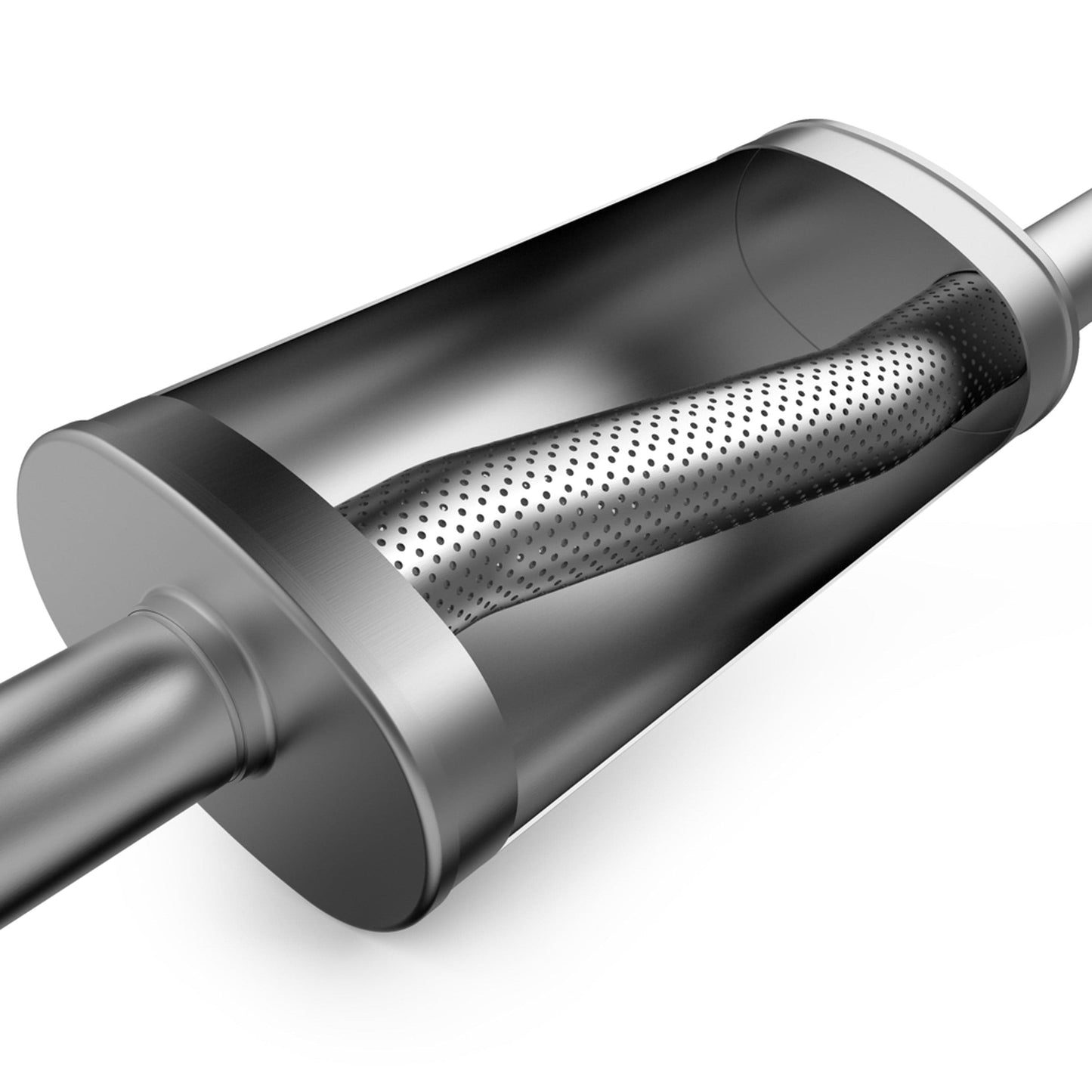 MagnaFlow 4 X 9in. Oval Straight-Through Performance Exhaust Muffler 11224