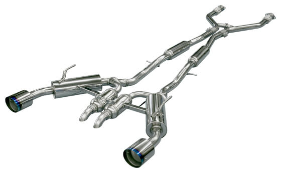 HKS Full Dual Exhaust (Cat-Back) - Infiniti Q50 2016+