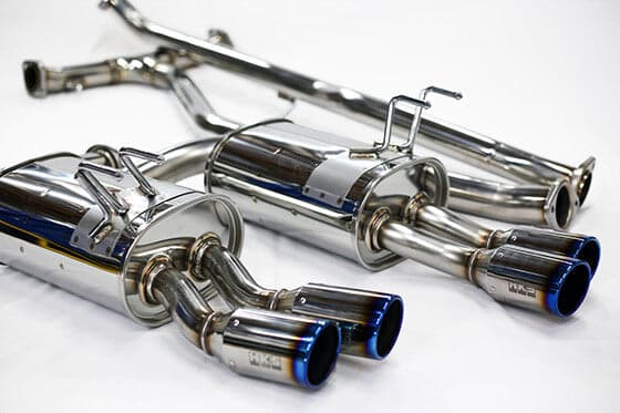 HKS Legamax Premium Exhaust - Honda Civic Sedan 16-21