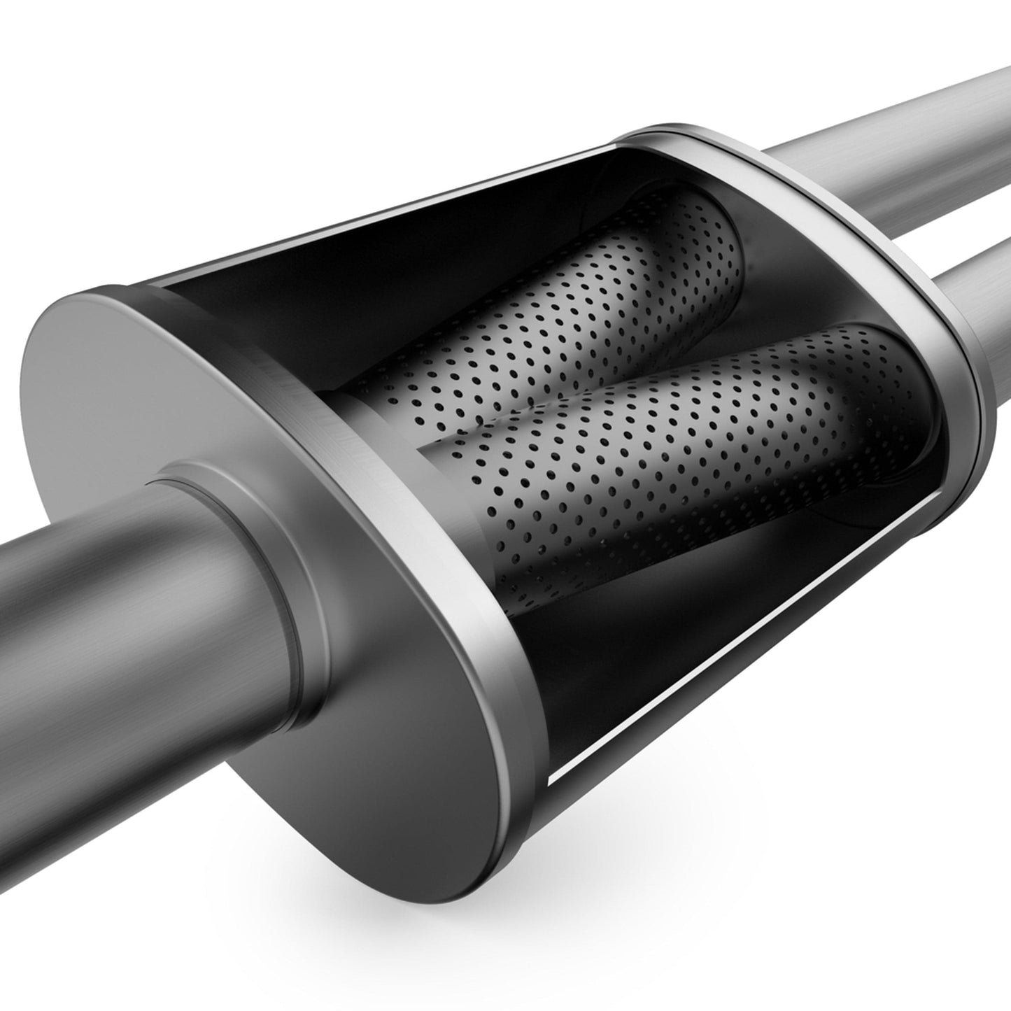 MagnaFlow 5 X 11in. Oval Straight-Through Performance Exhaust Muffler 12587