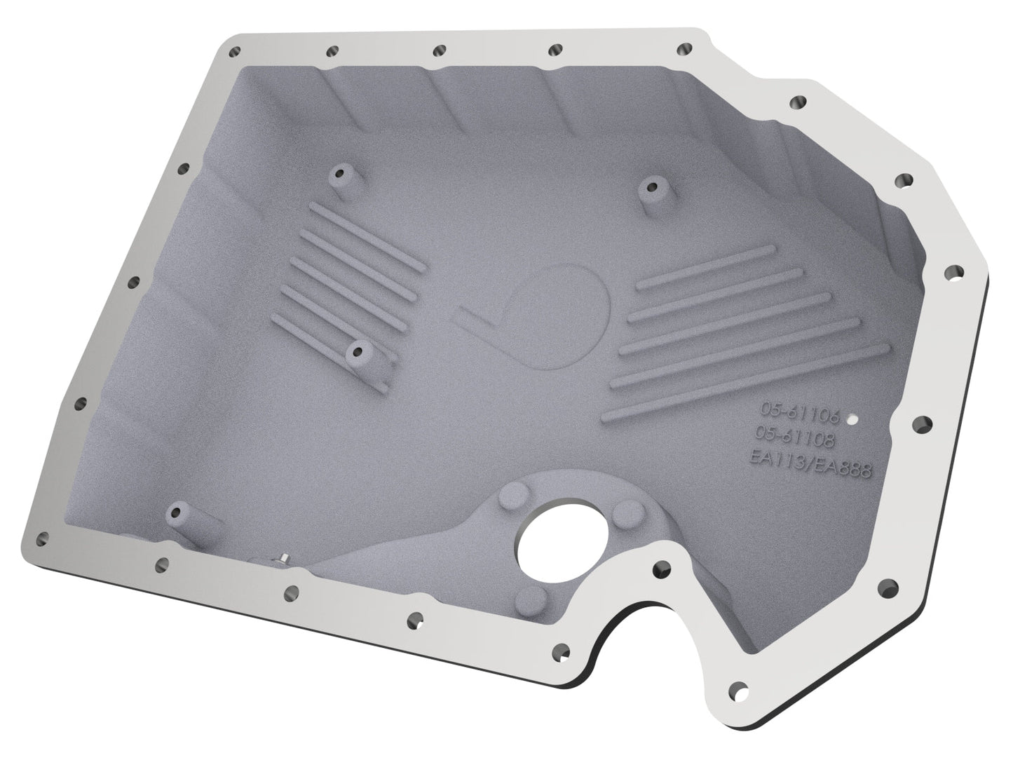 aFe Power 05-19 VW 1.8L/2.0L w/ Oil Sensor Engine Oil Pan Black POWER Street Series w/ Machined Fins (46-71210B)