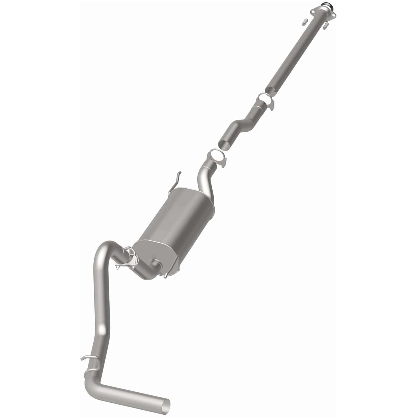 BRExhaust 2005-2012 Toyota Tacoma 4.0L Direct-Fit Replacement Exhaust System