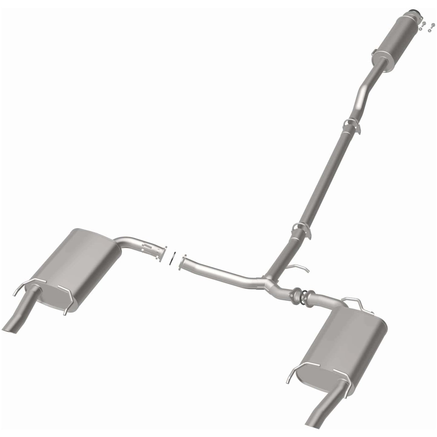 BRExhaust 2005-2012 Toyota Avalon 3.5L Direct-Fit Replacement Exhaust System