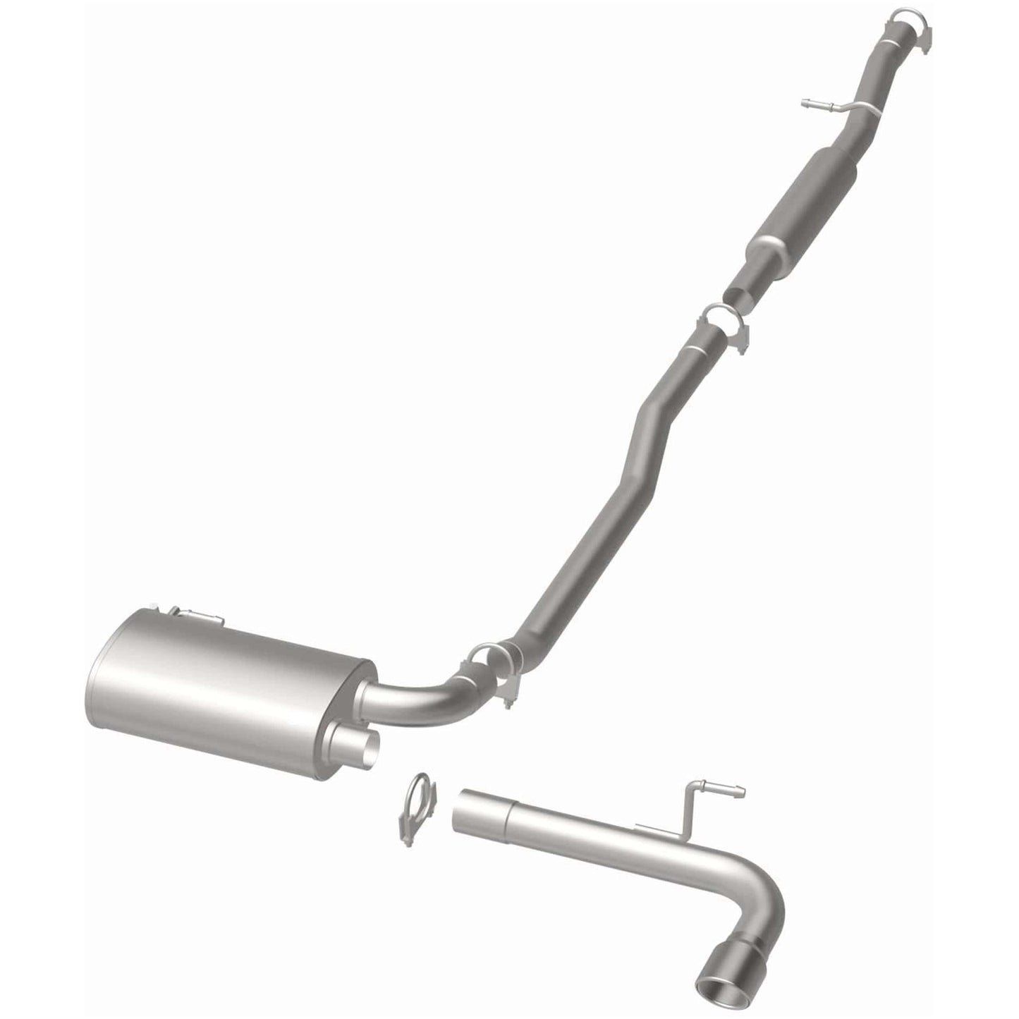 BRExhaust 2012-2017 Jeep Direct-Fit Replacement Exhaust System