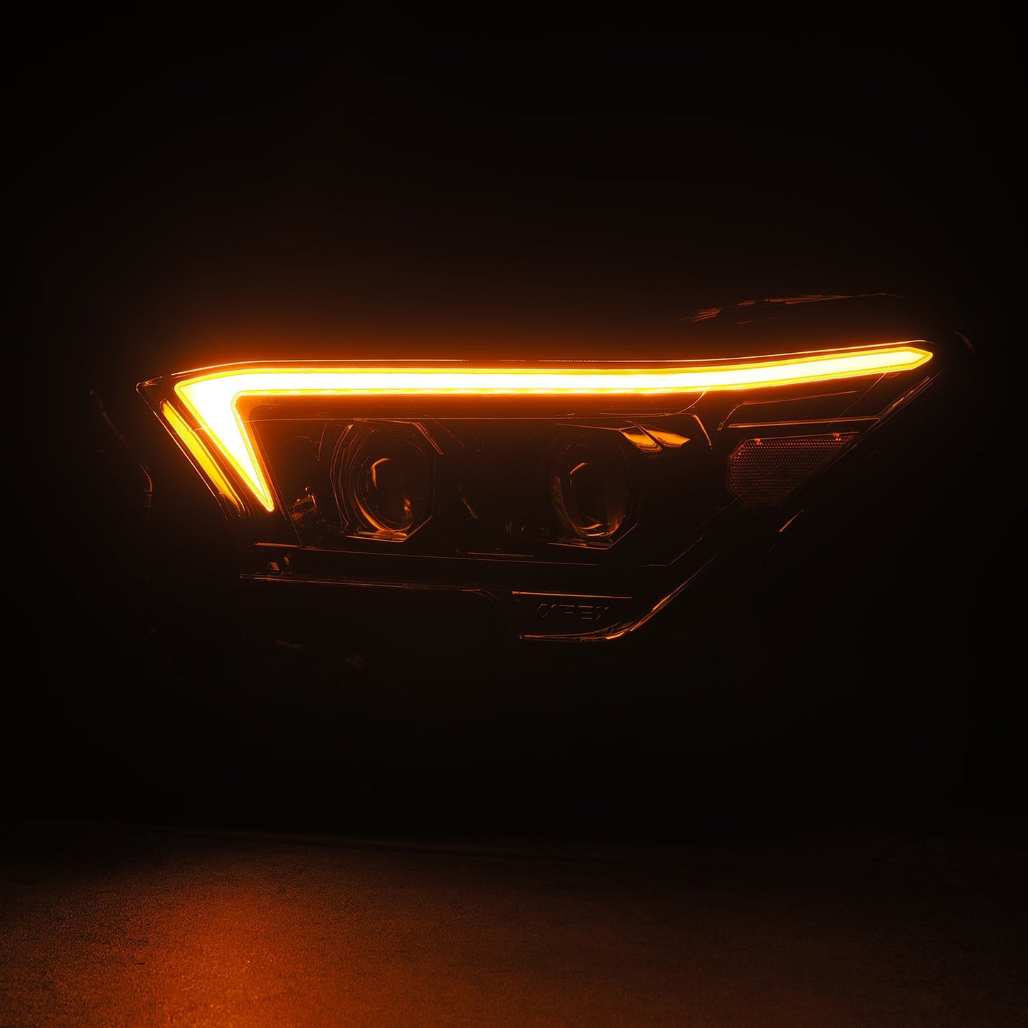 AlphaRex 24-25 Toyota Tacoma / 25-up 4Runner OG-Style LUXX-Series LED Projector Headlights Alpha-Black