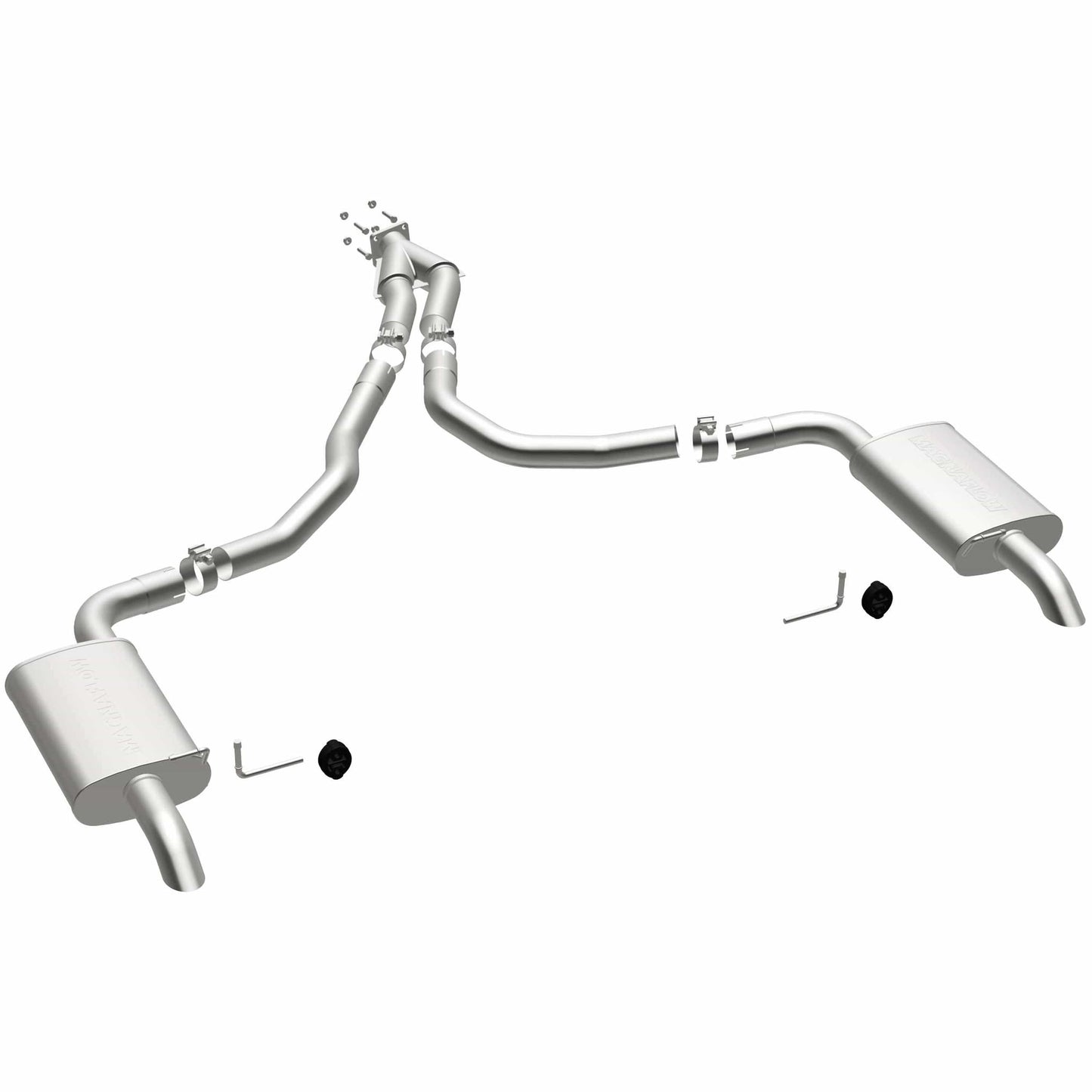 MagnaFlow 1975-1979 Chevrolet Corvette Street Series Cat-Back Performance Exhaust System