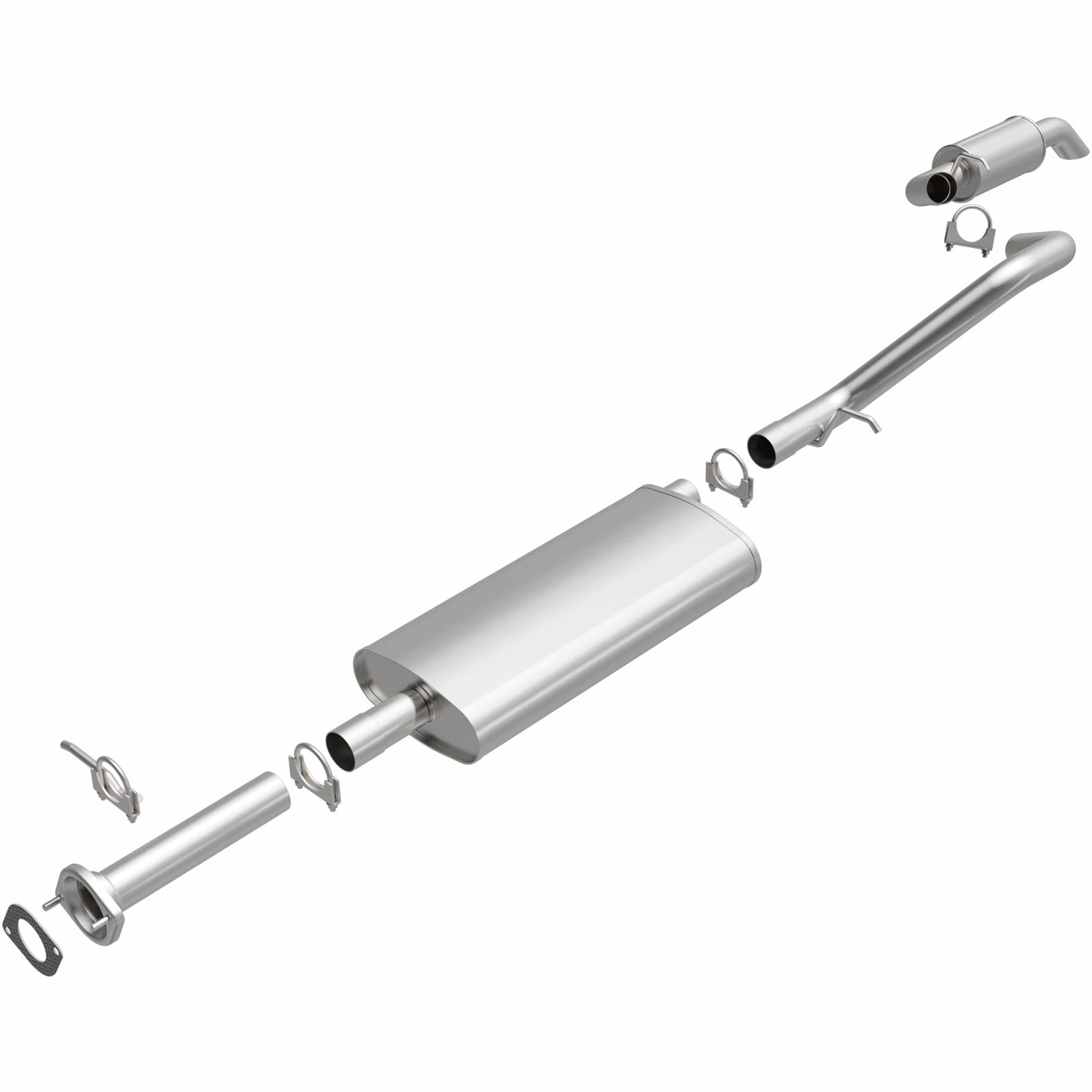 BRExhaust Direct-Fit Replacement Exhaust System 106-0738