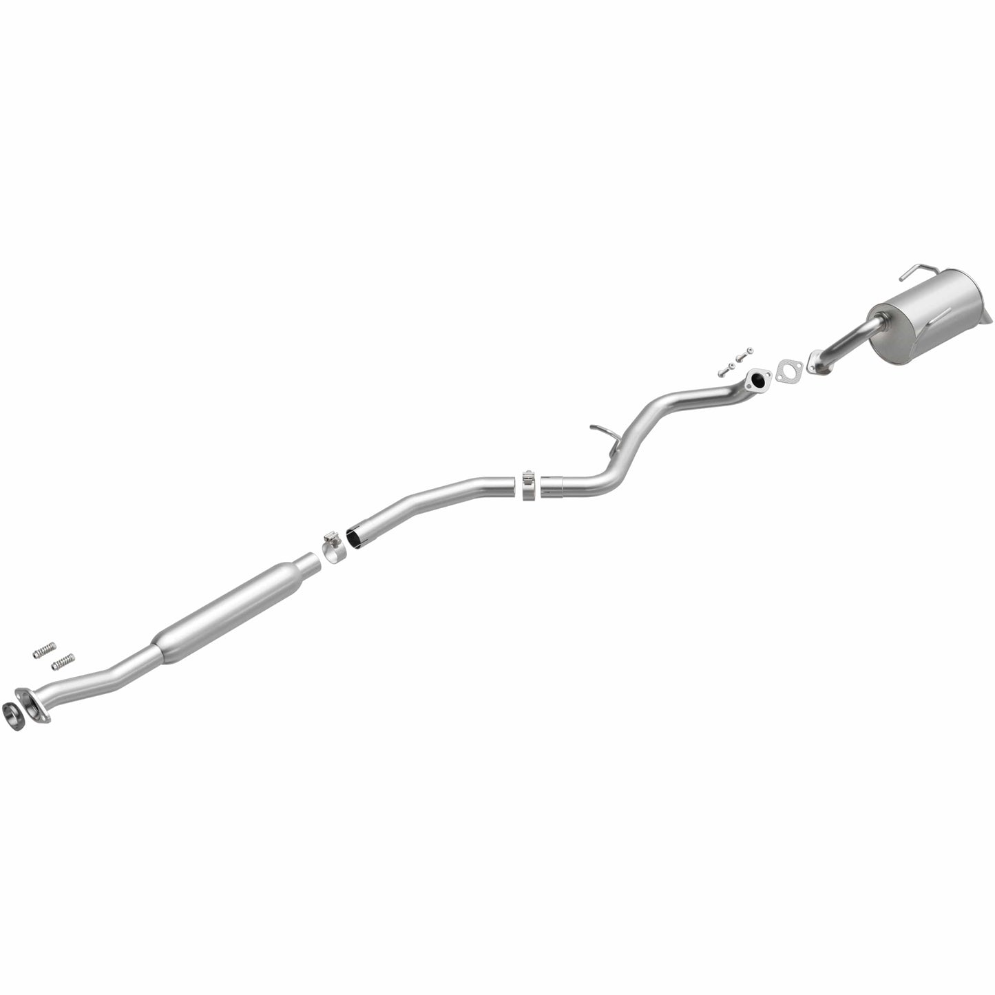 BRExhaust 2010-2017 Subaru Outback 2.5L Stainless Steel Direct-Fit Replacement Exhaust System