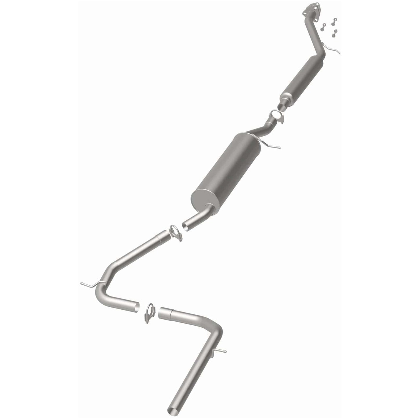 BRExhaust 1999-2004 Honda Odyssey 3.5L Direct-Fit Replacement Exhaust System