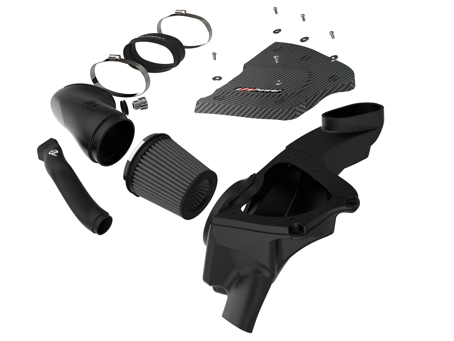aFe Power Magnum FORCE Stage-2Si Pro Dry S Intake System 08-13 BMW M3 (E90/E92/E93) S65 V8-4.0L (51-82952-C)