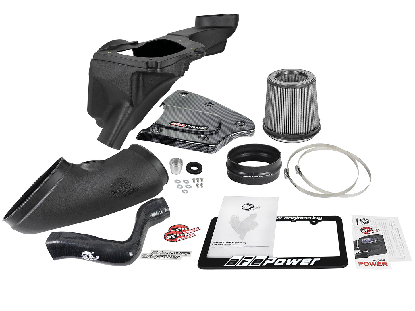 aFe Power Magnum FORCE Stage-2Si Pro Dry S Intake System 08-13 BMW M3 (E90/E92/E93) S65 V8-4.0L (51-82952-C)