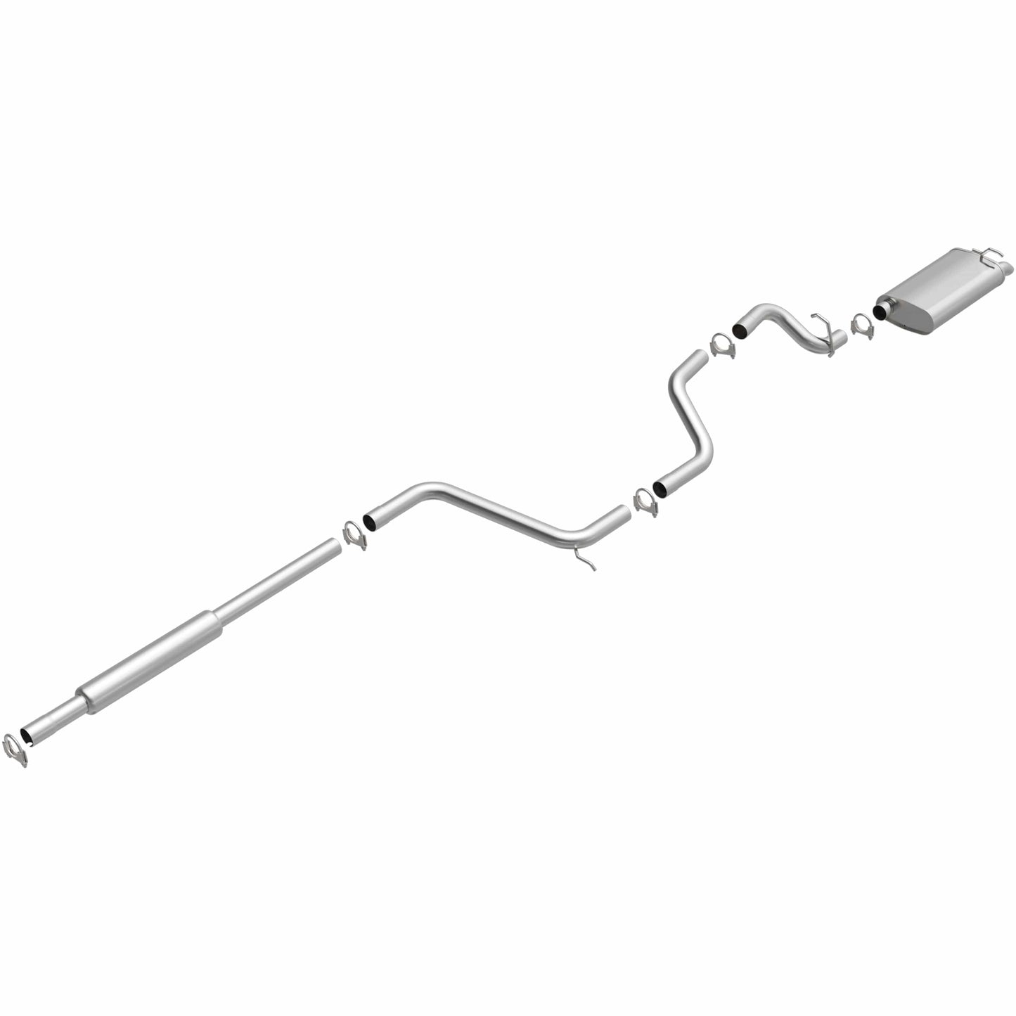 BRExhaust Direct-Fit Replacement Exhaust System 106-0073