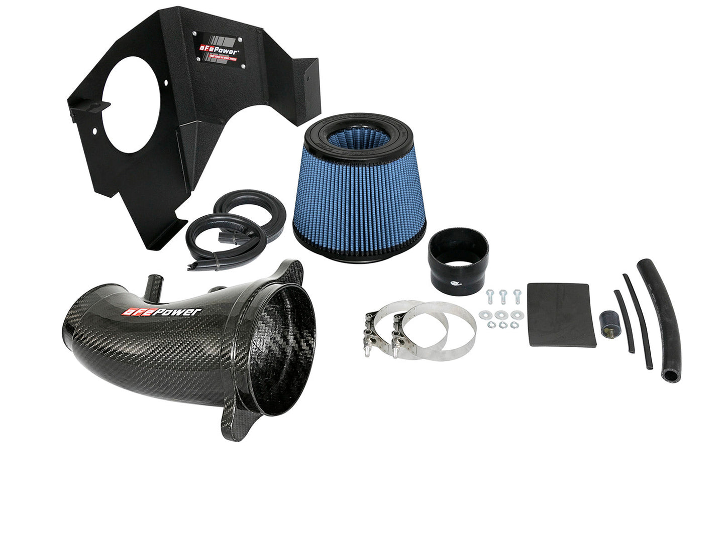 aFe Power MagnumFORCE Carbon Fiber Intake Stage-2 Pro 5R 11-17 Dodge Challenger/Charger SRT-8 V8 6.4L (54-12172-C)