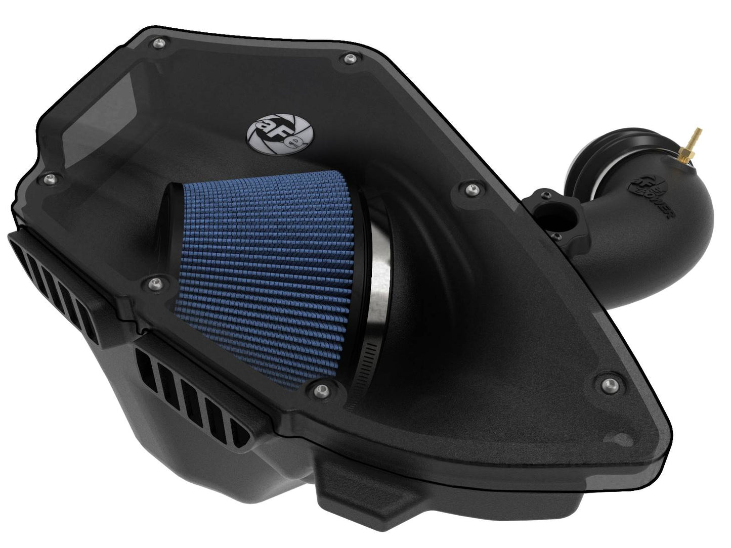 aFe Power MagnumForce Stage 2 Si Intake System Pro 5 R Black 06-12 BMW 3 Series E9x L6 3.0L Non-Turbo (54-81012-B)