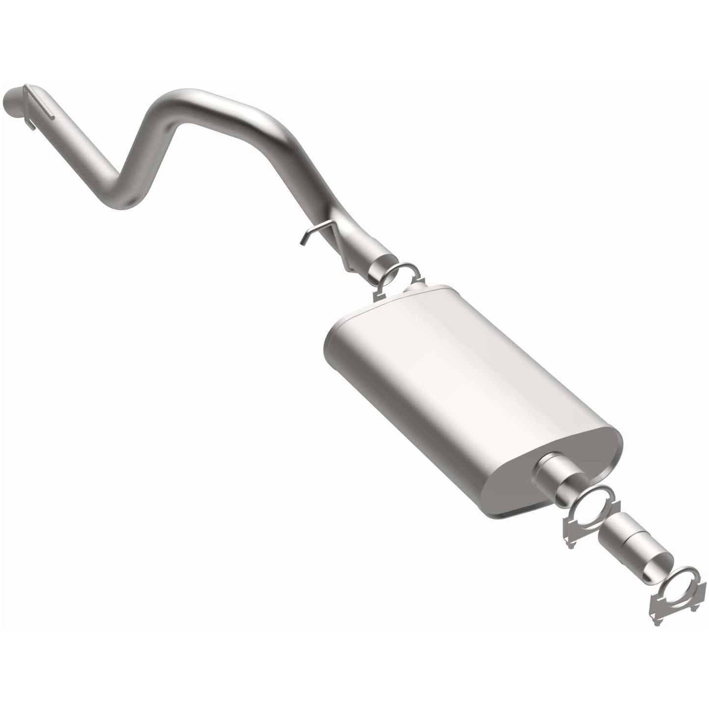 BRExhaust 1987-1992 Jeep Wrangler Direct-Fit Replacement Exhaust System