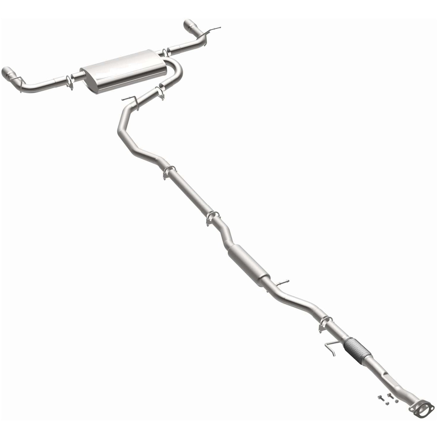 BRExhaust Direct-Fit Replacement Exhaust System 106-0489