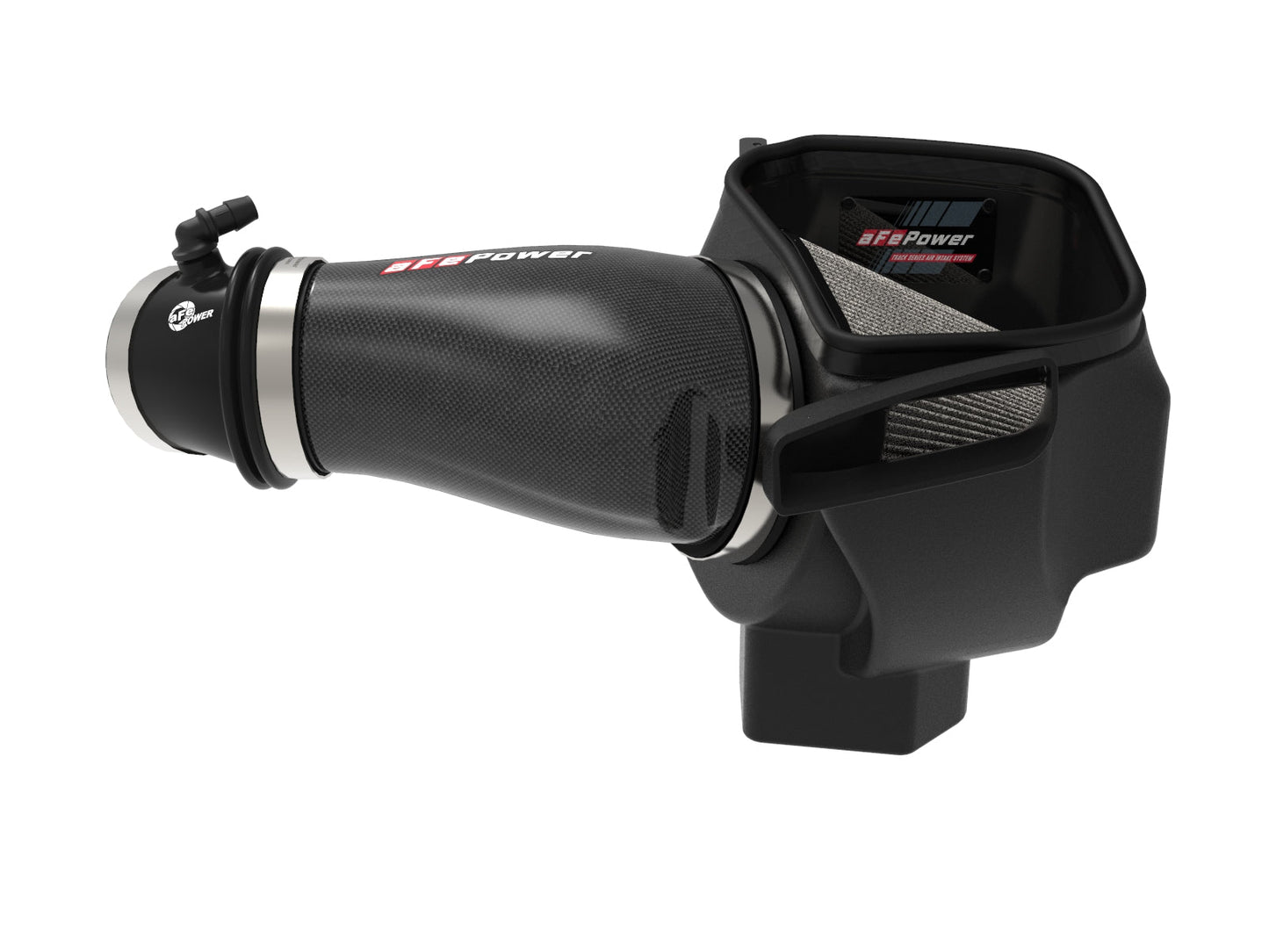aFe Power Track Series Carbon Fiber Pro Dry S AIS - 19-20 Jeep Grand Cherokee Trackhawk 6.2L (57-10009D)