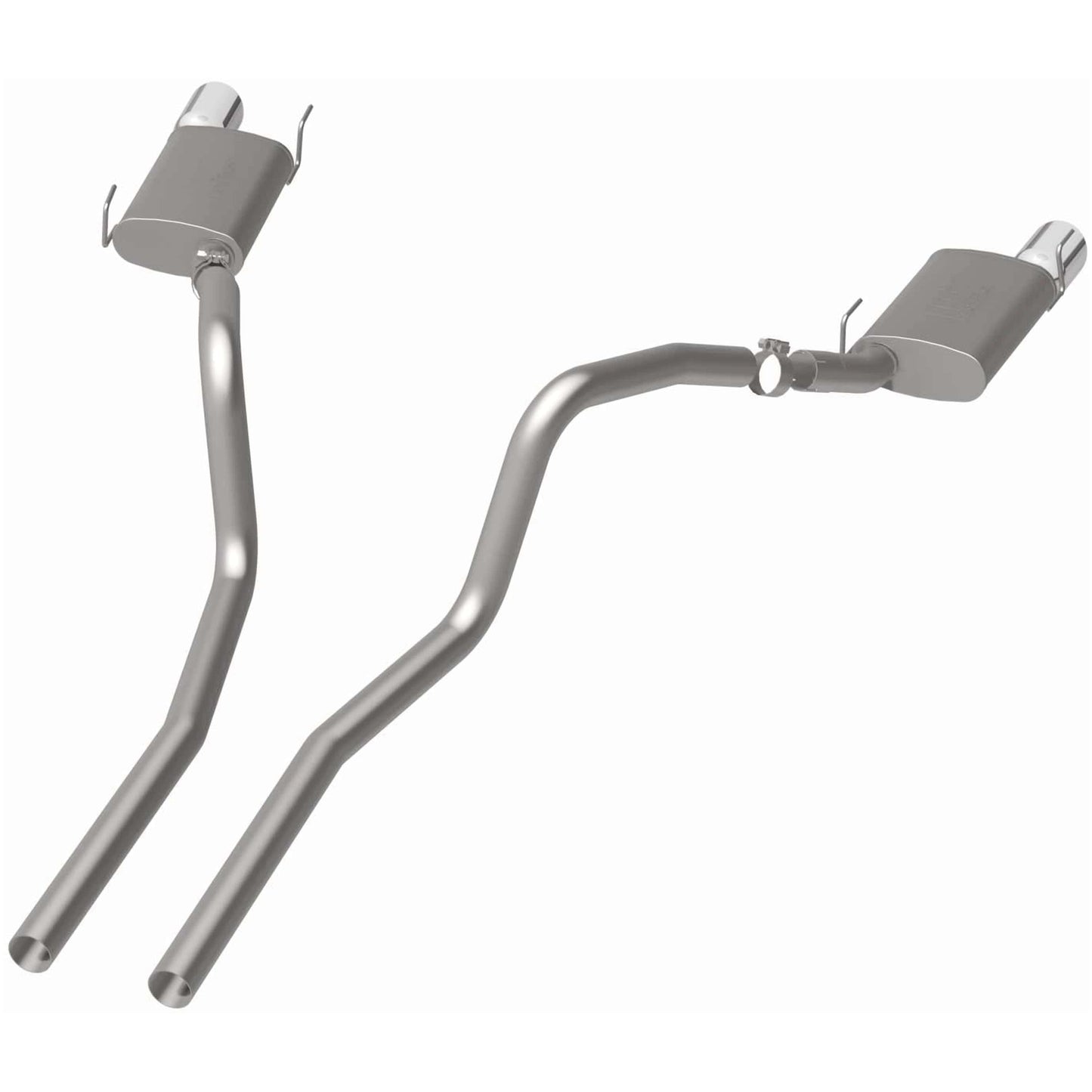 MagnaFlow 2005-2009 Ford Mustang Street Series Cat-Back Performance Exhaust System