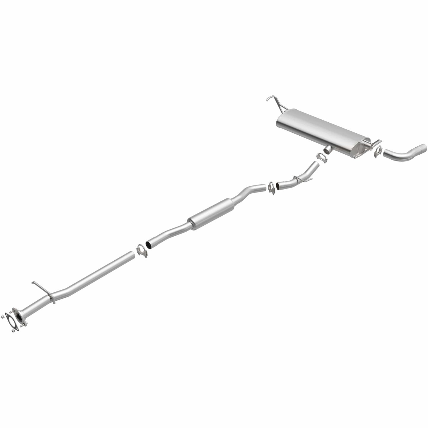 BRExhaust 2008-2015 Nissan Direct-Fit Replacement Exhaust System