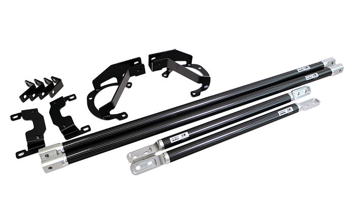 HKS Carbon Brace (Full Set - Front and Rear) - Toyota GR86 ZN8 / Subaru BRZ ZD8 2022+