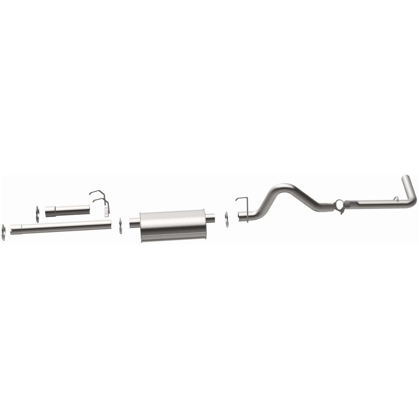 BRExhaust 1992-1996 Dodge Dakota Direct-Fit Replacement Exhaust System