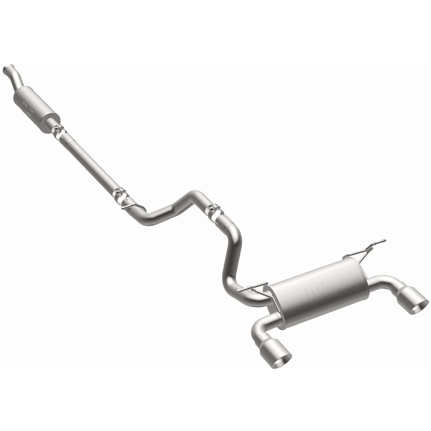 MagnaFlow 2018-2025 Jeep Wrangler Street Series Cat-Back Performance Exhaust System