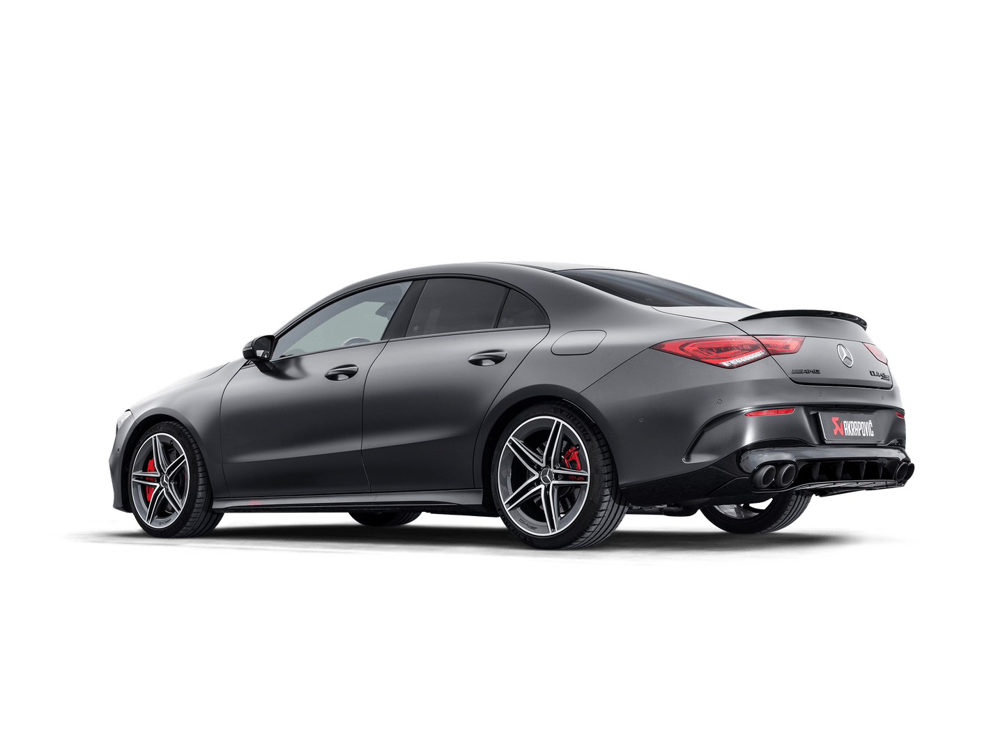 Akrapovic Evolution Line Cat Back (Titanium) w/ Carbon Fiber Tips - Mercedes AMG CLA 45 / 45 S (C118)
