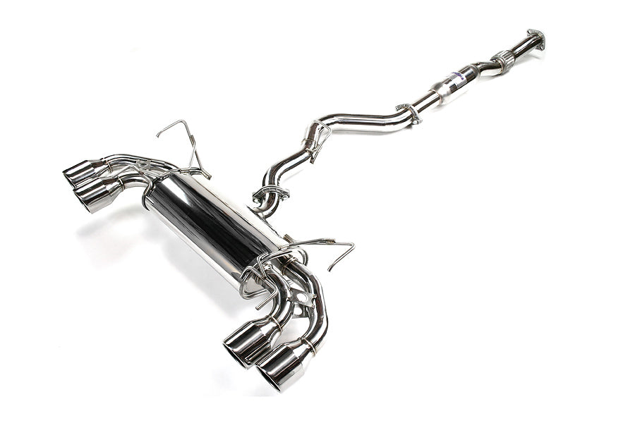 Invidia Q300 Stainless Steel Dual Cat-Back Exhaust System | 2008-2014 Subaru STi & 2011-2014 Subaru WRX Hatchback (HS08STIG3S)
