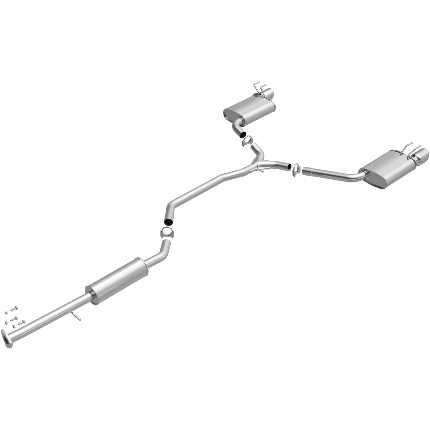 BRExhaust 2013-2017 Honda Accord 3.5L Direct-Fit Replacement Exhaust System