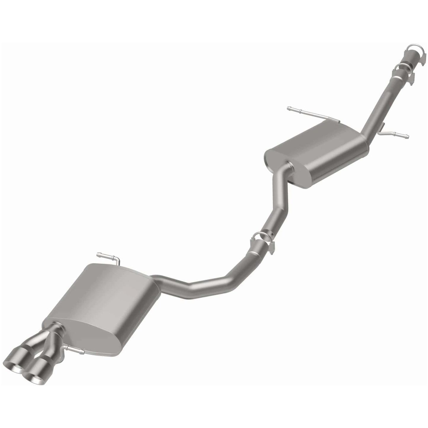 BRExhaust 2009-2016 Audi Direct-Fit Replacement Exhaust System