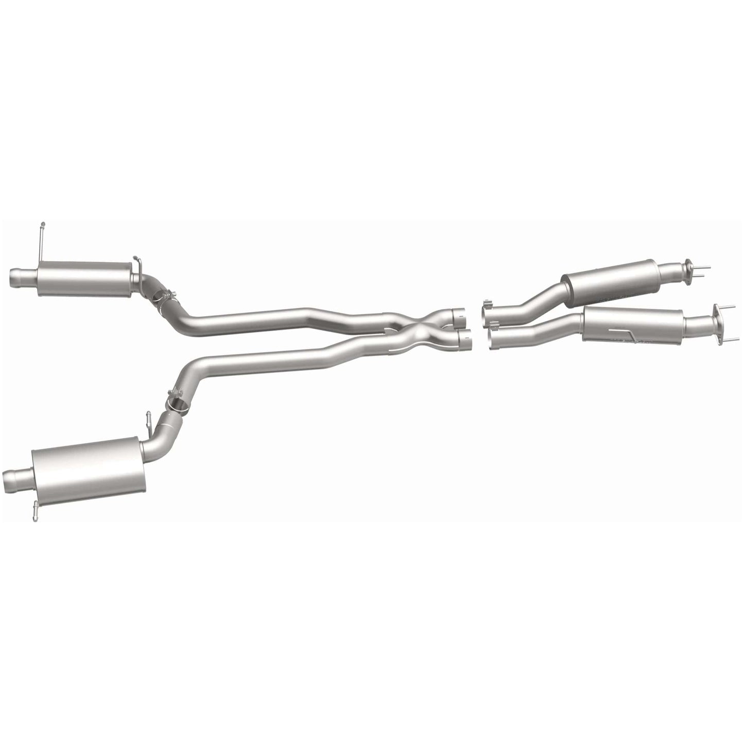 MagnaFlow 2012-2021 Jeep Grand Cherokee Street Series Cat-Back Performance Exhaust System