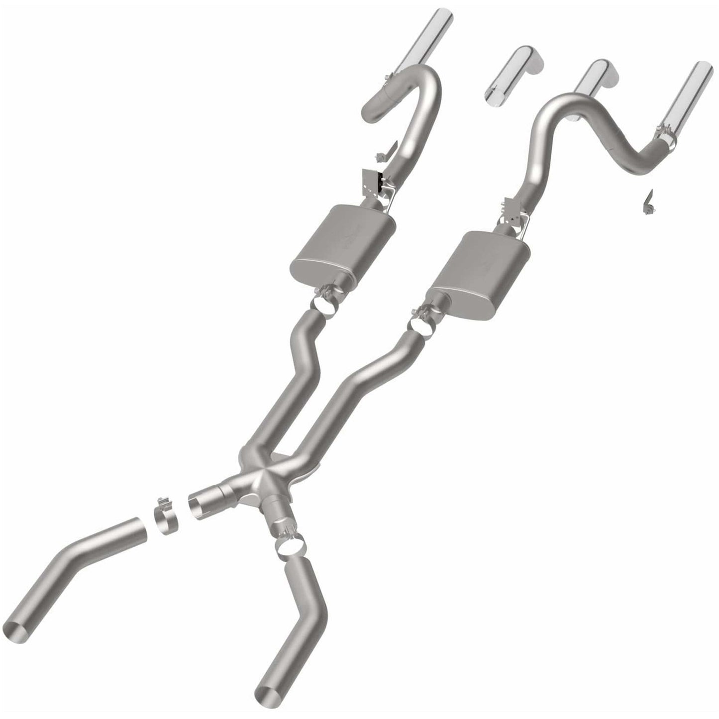 MagnaFlow 1967-1970 Ford Mustang Street Series Crossmember-Back Performance Exhaust System