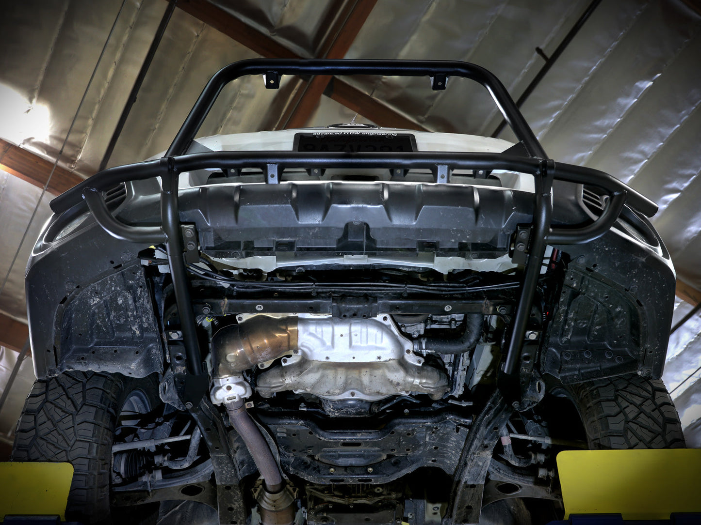 aFe Power 10-14 Subaru Outback H4 2.5L / H6 3.6L Terra Guard Bumper Front - Black (79-27007)