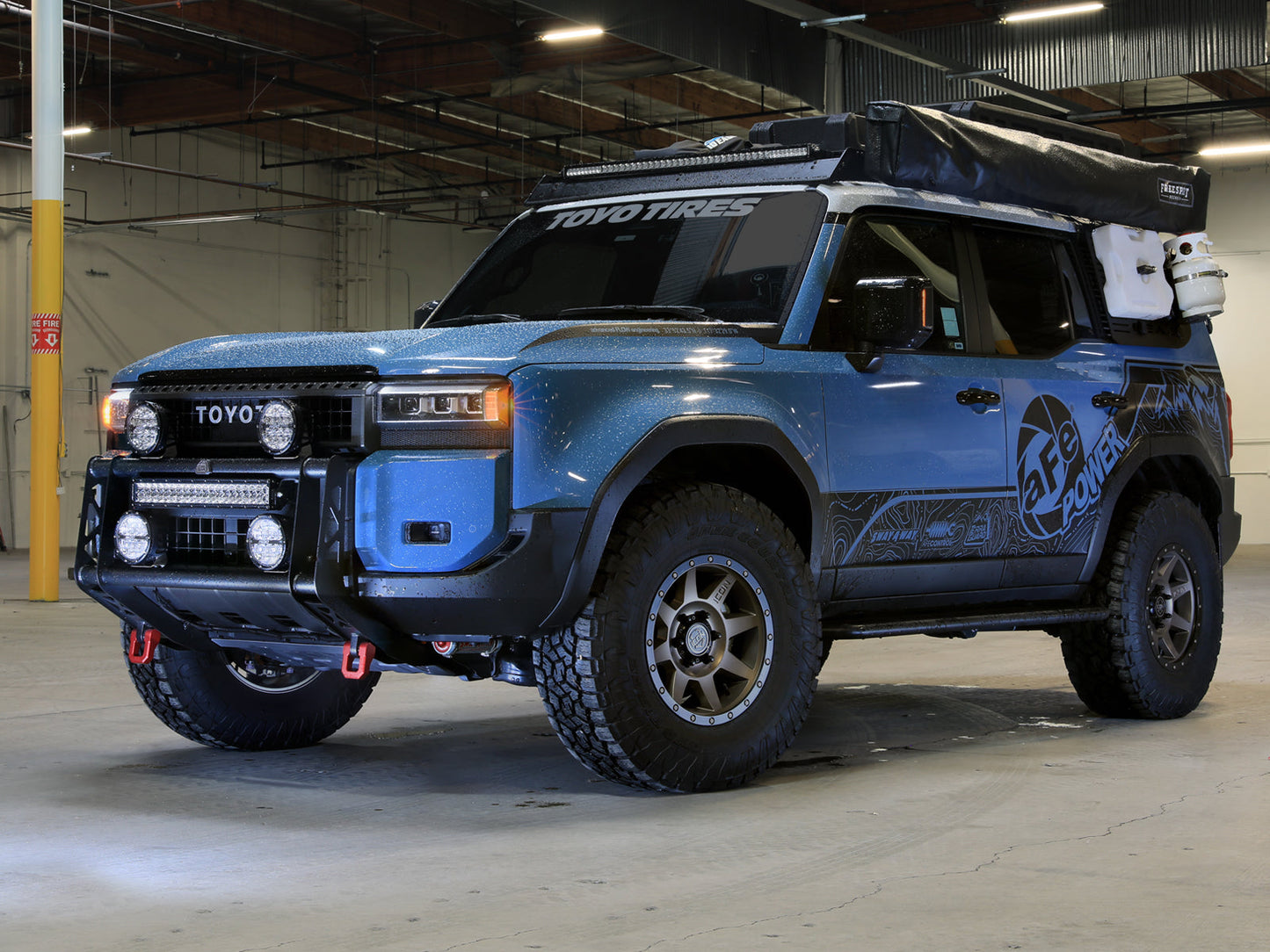 aFe Power 24-25 Toyota Land Cruiser (J250) POWER Terra Guard Bull Bar (79-27021)