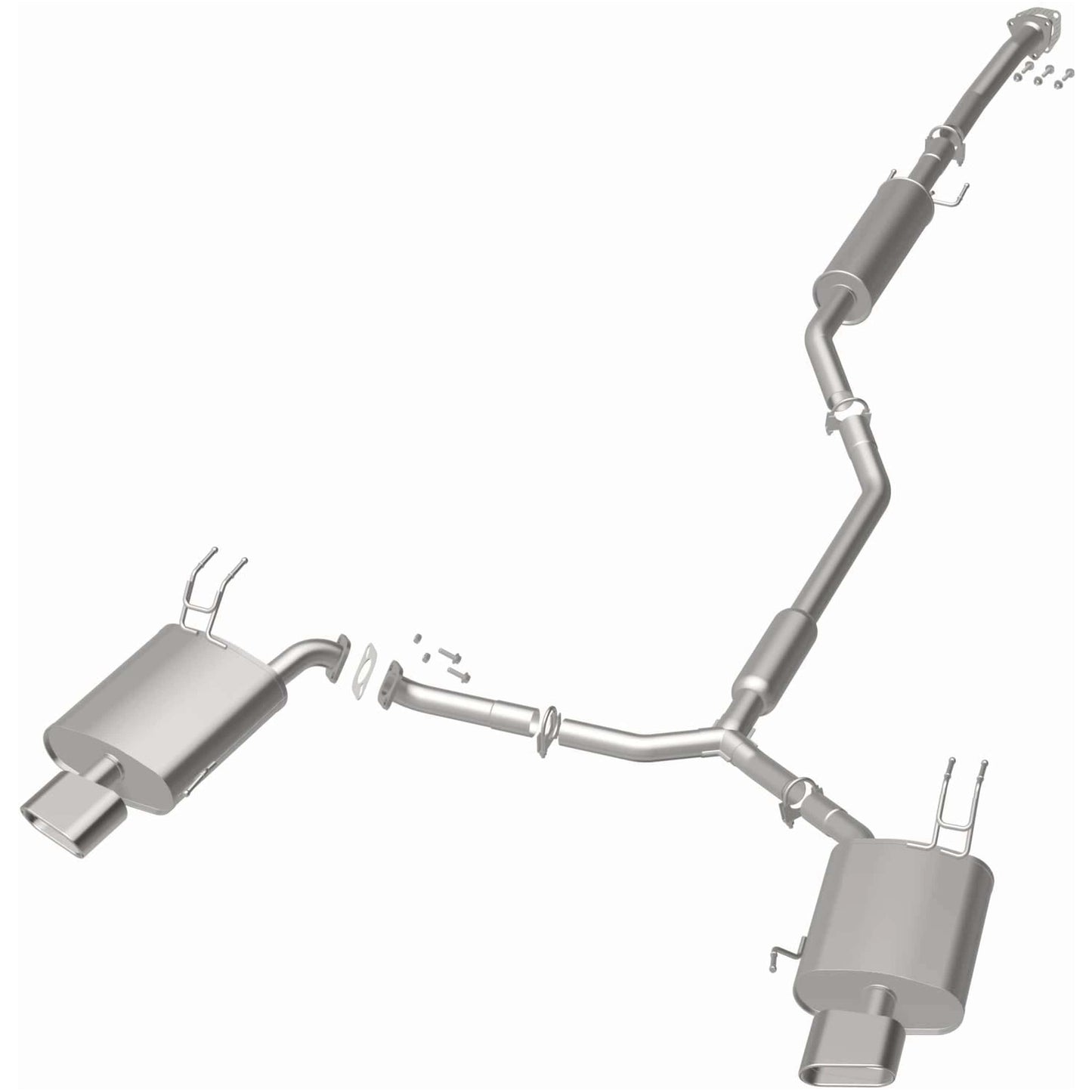 BRExhaust 2009-2014 Acura TL 3.5L Direct-Fit Replacement Exhaust System