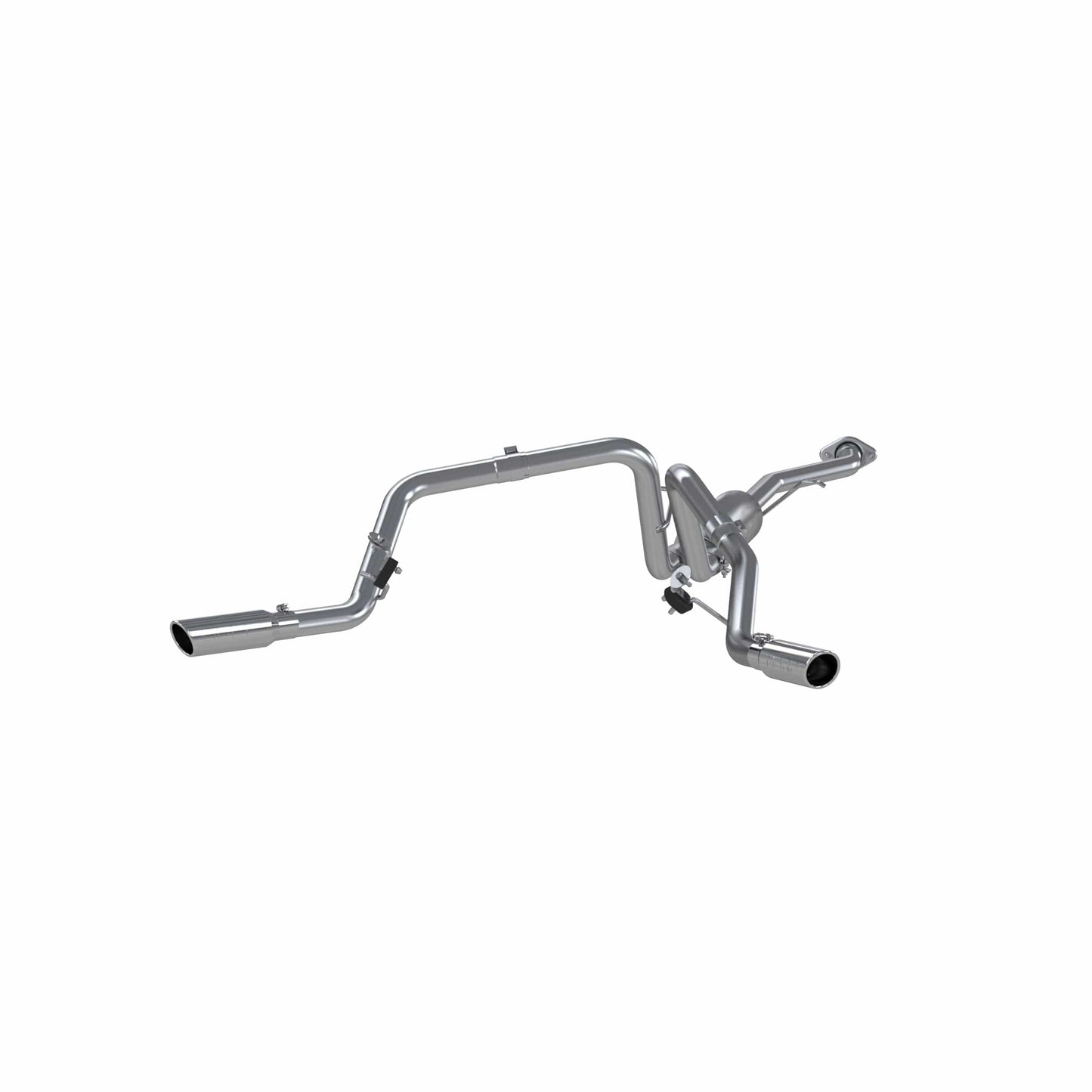 MBRP 2003-2007 Chev/GMC 1500 Classic 4.8/5.3L EC/CC-SB Cat Back Dual Split Side (Aluminum)