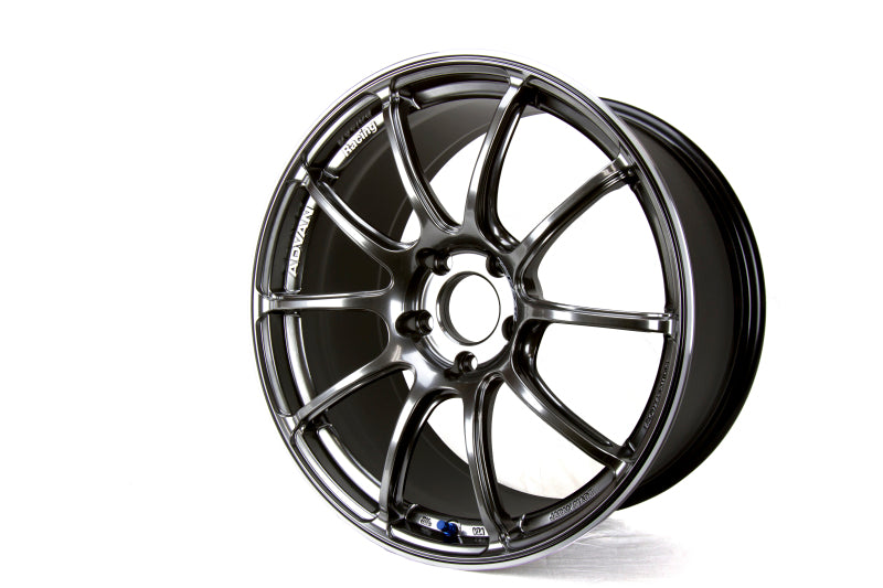 Advan RZII 18x9.5 +45 5-114.3 Racing Hyper Black Wheel-WheelFlip