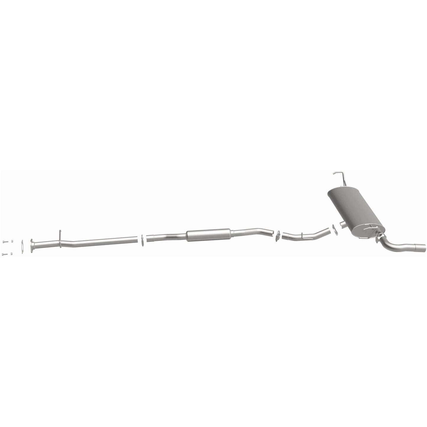 BRExhaust 2008-2015 Nissan Direct-Fit Replacement Exhaust System