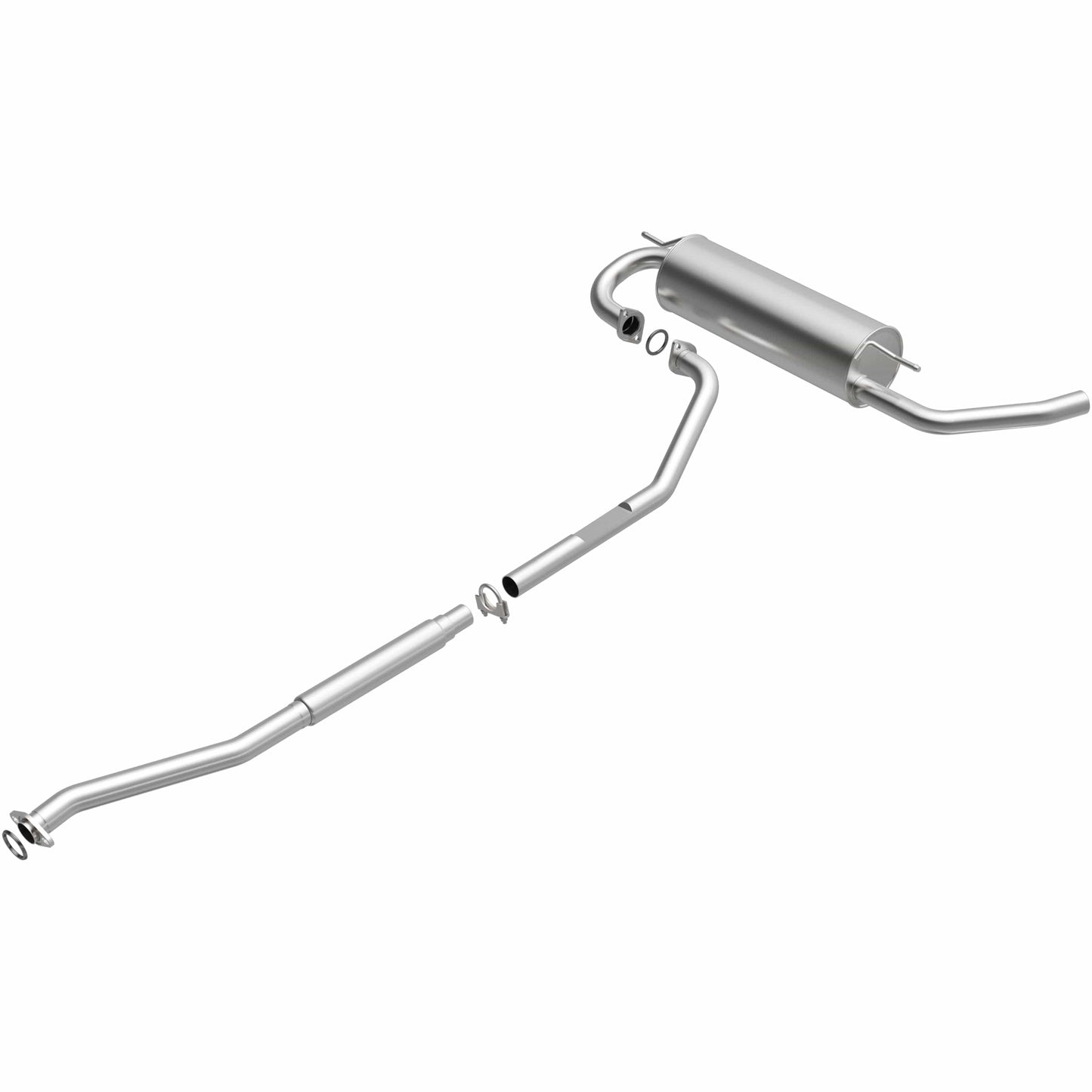 BRExhaust 1996-1997 Toyota RAV4 2.0L Direct-Fit Replacement Exhaust System