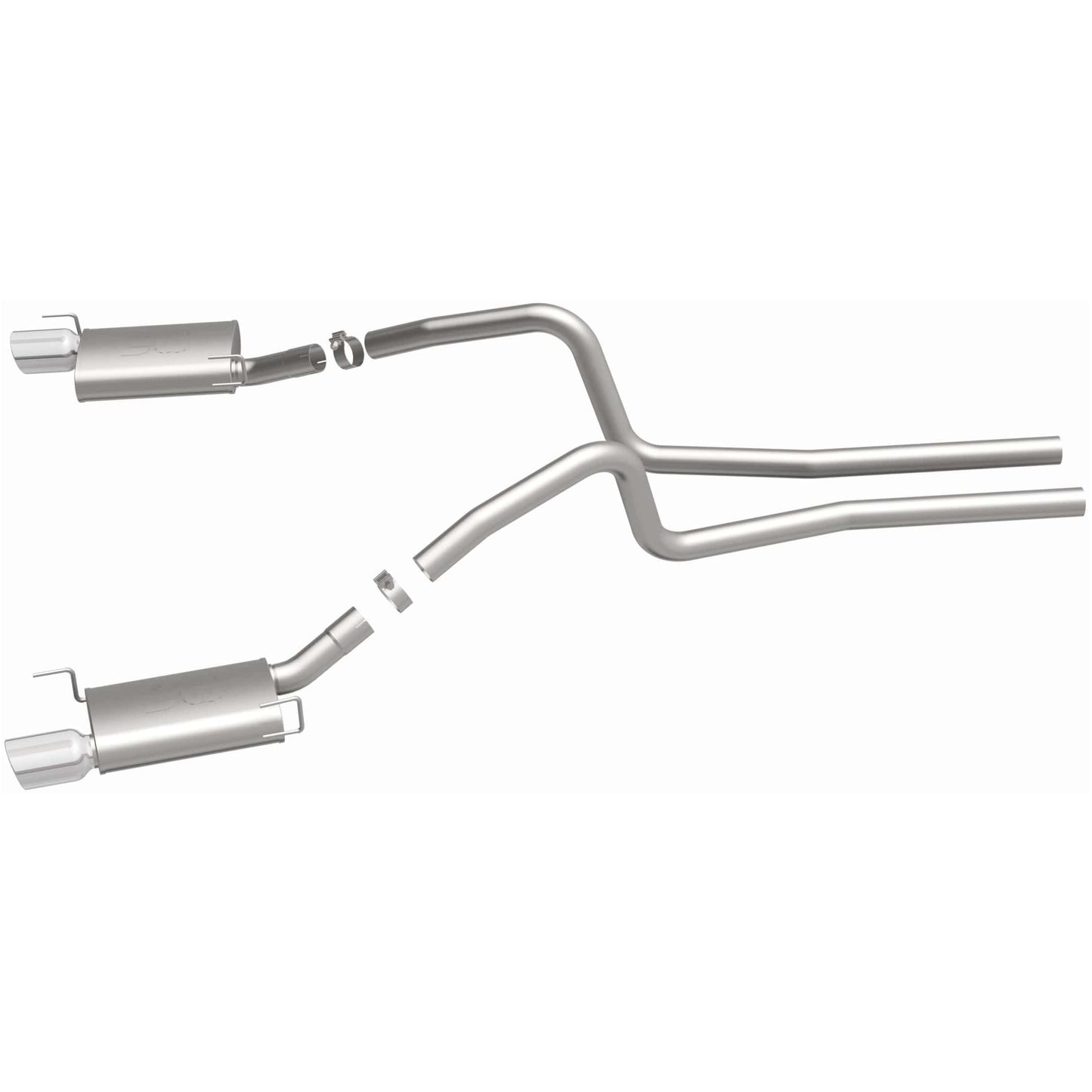 MagnaFlow 2005-2009 Ford Mustang Street Series Cat-Back Performance Exhaust System