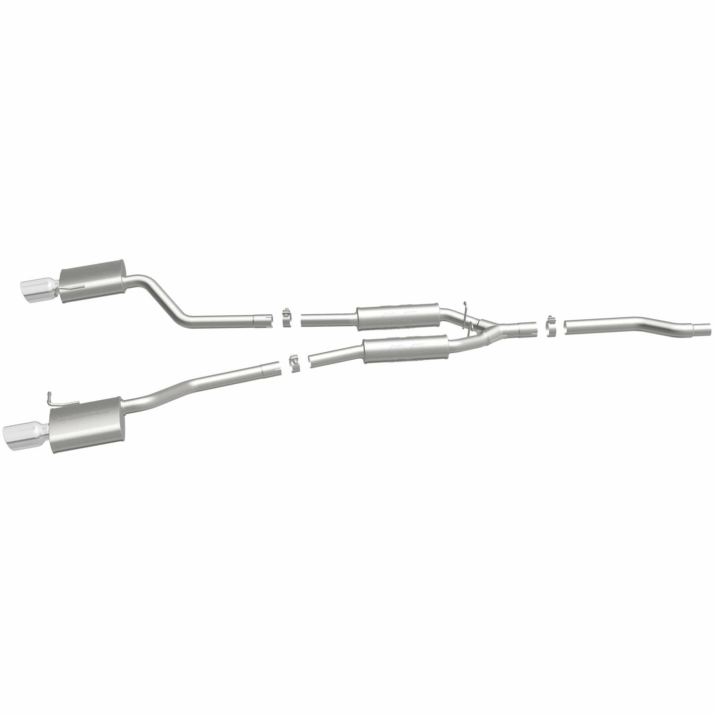 MagnaFlow 2002-2008 Audi A4 Quattro Touring Series Cat-Back Performance Exhaust System