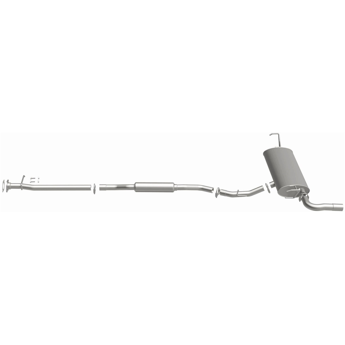 BRExhaust 2008-2010 Nissan Rogue 2.5L Direct-Fit Replacement Exhaust System