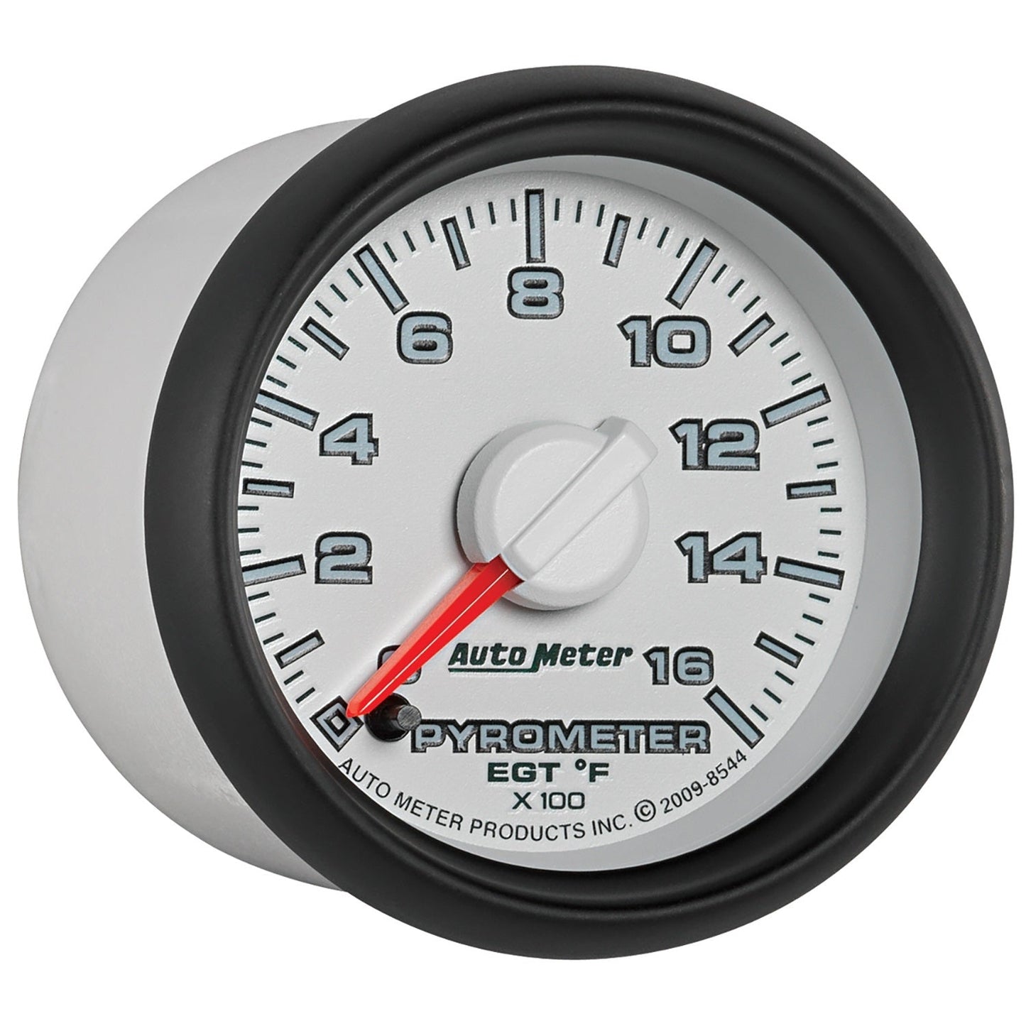 AutoMeter Factory Match 52.4mm Full Sweep Electronic 0-1600 Deg F EGT/Pyrometer Gauge (8544)