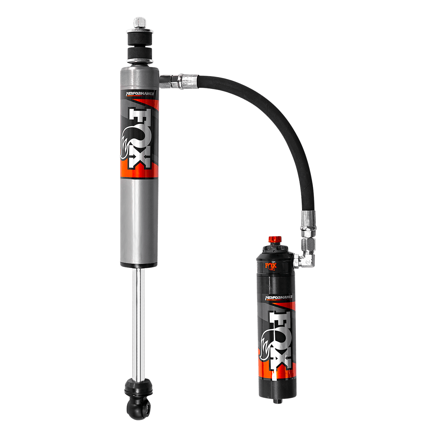 Fox 2017+ Ford Super Duty 2.5 Performance Series Smooth Body Piggyback DSC Front Shock 4-6in. Lift