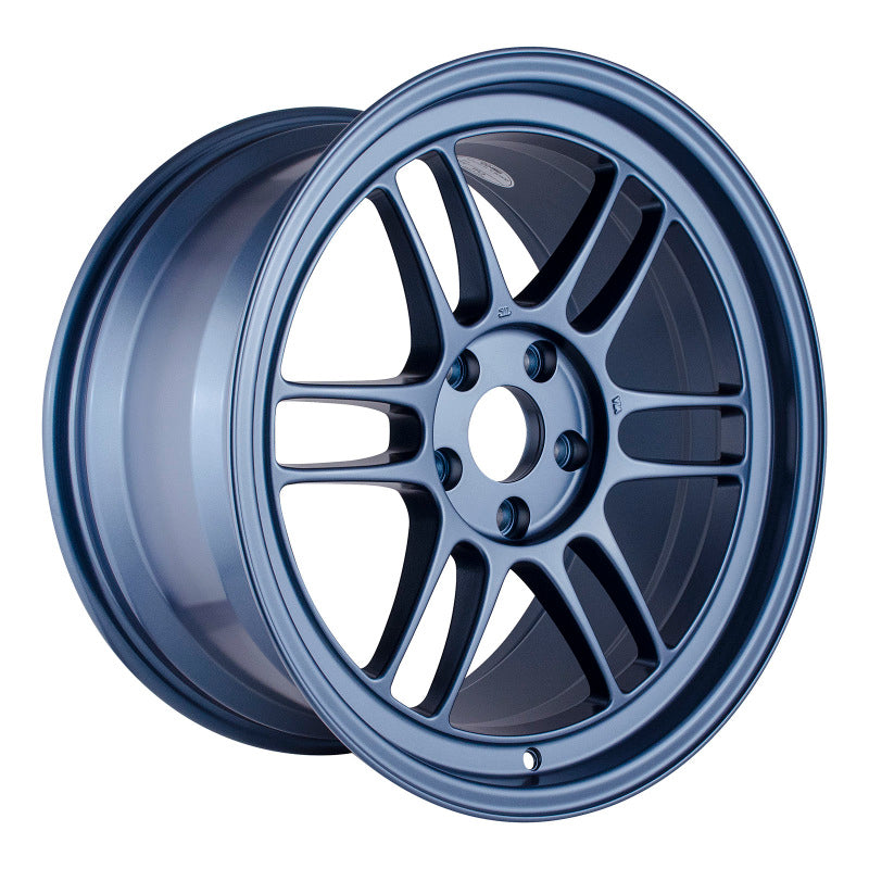 Enkei RPF1 18x9.5 +38 5x114.3 Matte Blue-WheelFlip