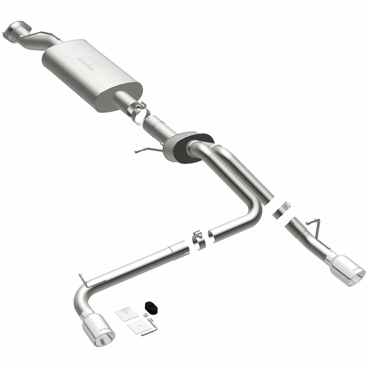 MagnaFlow 2007-2008 Hummer H2 Street Series Cat-Back Performance Exhaust System