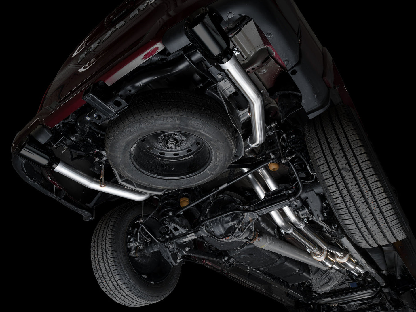 AWE Tuning 25+ RAM 1500 3.0TT 0FG Catback Touring Exhaust - Diamond Black Tips (3015-33530)