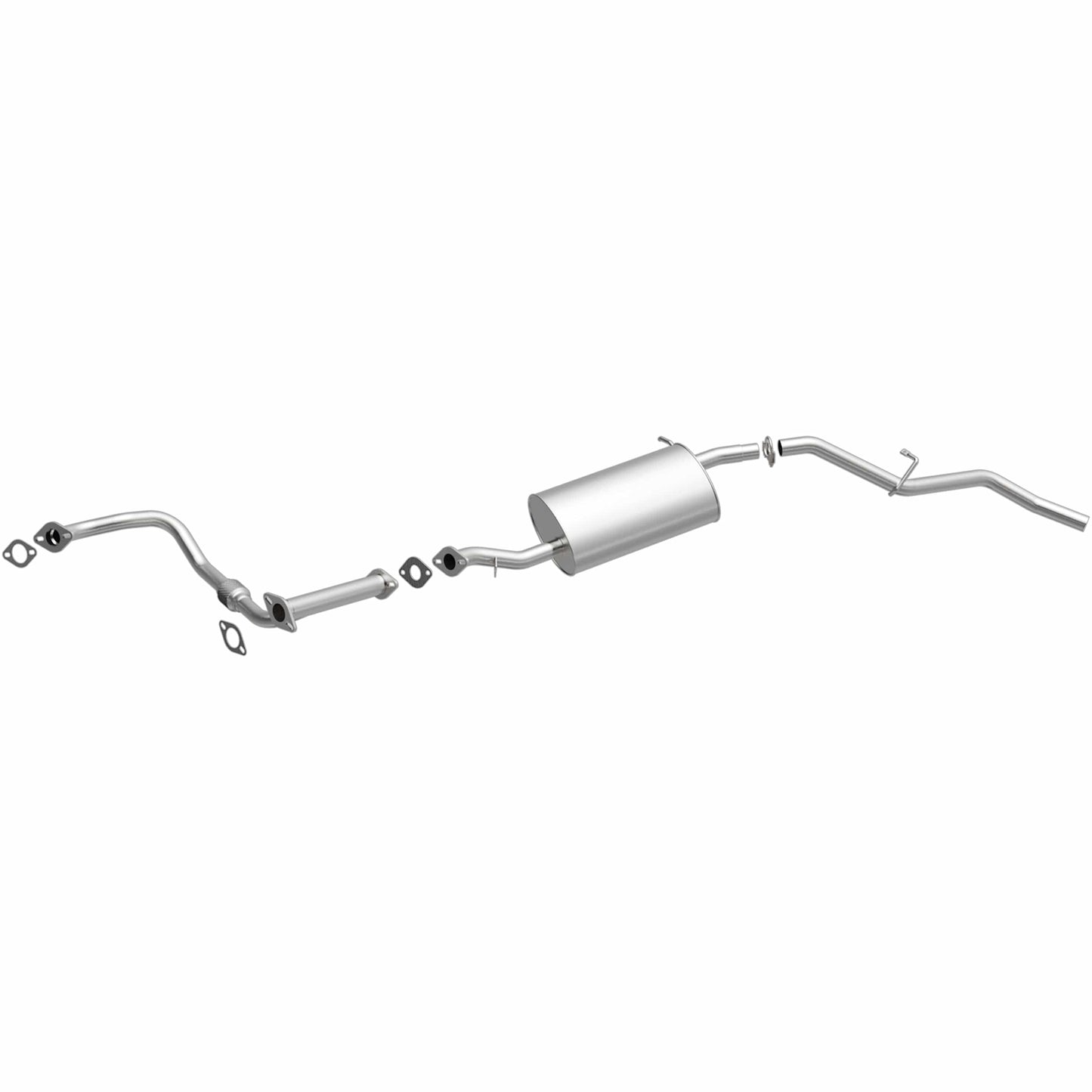 BRExhaust 2000-2004 Nissan Xterra 3.3L Direct-Fit Replacement Exhaust System
